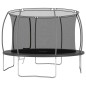 vidaXL Trampolin-Set Rund 366x80 cm 150 kg vidaXL Trampolin-Set Rund 366x80 cm 150 kg