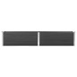 vidaXL Garten-Hochbeet 300 x 50 x 54 cm WPC Grau vidaXL Garten-Hochbeet 300 x 50 x 54 cm WPC Grau