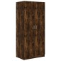 vidaXL Kleiderschrank Räuchereiche 80x52x180 cm Holzwerkstoff vidaXL Kleiderschrank Räuchereiche 80x52x180 cm Holzwerkstoff