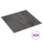 vidaXL PVC-Fliesen Selbstklebend 20 Stk. 1,86 m² Braun vidaXL PVC-Fliesen Selbstklebend 20 Stk. 1,86 m² Braun