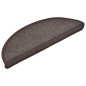 vidaXL 15 Stk. Treppenmatten Kaffeebraun 65 x 24 x 4 cm vidaXL 15 Stk. Treppenmatten Kaffeebraun 65 x 24 x 4 cm