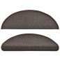 vidaXL 15 Stk. Treppenmatten Kaffeebraun 65 x 24 x 4 cm vidaXL 15 Stk. Treppenmatten Kaffeebraun 65 x 24 x 4 cm