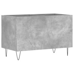 vidaXL Plattenschrank Betongrau 74,5x38x48 cm Holzwerkstoff