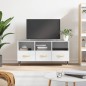 vidaXL TV-Schrank Hochglanz-Weiß 102x36x50 cm Holzwerkstoff vidaXL TV-Schrank Hochglanz-Weiß 102x36x50 cm Holzwerkstoff