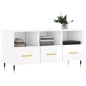 vidaXL TV-Schrank Hochglanz-Weiß 102x36x50 cm Holzwerkstoff vidaXL TV-Schrank Hochglanz-Weiß 102x36x50 cm Holzwerkstoff