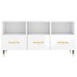 vidaXL TV-Schrank Hochglanz-Weiß 102x36x50 cm Holzwerkstoff vidaXL TV-Schrank Hochglanz-Weiß 102x36x50 cm Holzwerkstoff