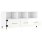 vidaXL TV-Schrank Hochglanz-Weiß 102x36x50 cm Holzwerkstoff vidaXL TV-Schrank Hochglanz-Weiß 102x36x50 cm Holzwerkstoff