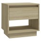 vidaXL Nachttisch Sonoma-Eiche 45x34x44 cm Holzwerkstoff vidaXL Nachttisch Sonoma-Eiche 45x34x44 cm Holzwerkstoff