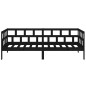 vidaXL Tagesbett Schwarz Massivholz Kiefer 80x200 cm vidaXL Tagesbett Schwarz Massivholz Kiefer 80x200 cm