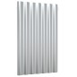 vidaXL Dachpaneele 36 Stk. Pulverbeschichteter Stahl Silber 60x36 cm vidaXL Dachpaneele 36 Stk. Pulverbeschichteter Stahl Silber 60x36 cm
