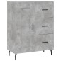 vidaXL Sideboard Betongrau 69,5x34x90 cm Holzwerkstoff vidaXL Sideboard Betongrau 69,5x34x90 cm Holzwerkstoff