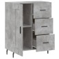 vidaXL Sideboard Betongrau 69,5x34x90 cm Holzwerkstoff vidaXL Sideboard Betongrau 69,5x34x90 cm Holzwerkstoff