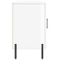vidaXL Sideboard Hochglanz-Weiß 100x36x60 cm Holzwerkstoff vidaXL Sideboard Hochglanz-Weiß 100x36x60 cm Holzwerkstoff