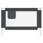 vidaXL Kleinkind-Bettschutzgitter Dunkelgrau 100x25 cm Stoff vidaXL Kleinkind-Bettschutzgitter Dunkelgrau 100x25 cm Stoff