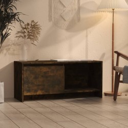 vidaXL TV-Schrank Räuchereiche 90x35x40 cm Holzwerkstoff