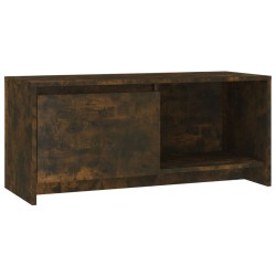vidaXL TV-Schrank Räuchereiche 90x35x40 cm Holzwerkstoff