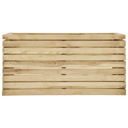 vidaXL Hochbeet 100 x 50 x 50 cm Kiefernholz Imprägniert 