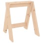vidaXL Hocker 2 Stk. 40x40x45 cm Massivholz Kiefer vidaXL Hocker 2 Stk. 40x40x45 cm Massivholz Kiefer