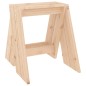 vidaXL Hocker 2 Stk. 40x40x45 cm Massivholz Kiefer vidaXL Hocker 2 Stk. 40x40x45 cm Massivholz Kiefer