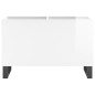 vidaXL Plattenschrank Hochglanz-Weiß 74,5x38x48 cm Holzwerkstoff vidaXL Plattenschrank Hochglanz-Weiß 74,5x38x48 cm Holzwerkstoff