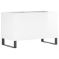vidaXL Plattenschrank Hochglanz-Weiß 74,5x38x48 cm Holzwerkstoff vidaXL Plattenschrank Hochglanz-Weiß 74,5x38x48 cm Holzwerkstoff
