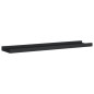 vidaXL Bilderleisten 2 Stk. Schwarz 60x9x3 cm MDF vidaXL Bilderleisten 2 Stk. Schwarz 60x9x3 cm MDF