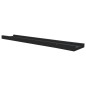 vidaXL Bilderleisten 2 Stk. Schwarz 60x9x3 cm MDF vidaXL Bilderleisten 2 Stk. Schwarz 60x9x3 cm MDF
