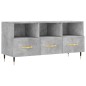 vidaXL TV-Schrank Betongrau 102x36x50 cm Holzwerkstoff vidaXL TV-Schrank Betongrau 102x36x50 cm Holzwerkstoff