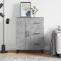 vidaXL Sideboard Betongrau 69,5x34x90 cm Holzwerkstoff vidaXL Sideboard Betongrau 69,5x34x90 cm Holzwerkstoff