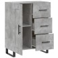 vidaXL Sideboard Betongrau 69,5x34x90 cm Holzwerkstoff vidaXL Sideboard Betongrau 69,5x34x90 cm Holzwerkstoff