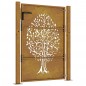 vidaXL Gartentor 105x155 cm Cortenstahl Baum-Design vidaXL Gartentor 105x155 cm Cortenstahl Baum-Design