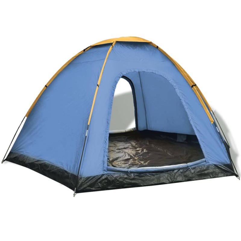 vidaXL 6-Personen-Zelt Blau und Gelb vidaXL 6-Personen-Zelt Blau und Gelb