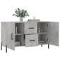 vidaXL Sideboard Betongrau 100x36x60 cm Holzwerkstoff vidaXL Sideboard Betongrau 100x36x60 cm Holzwerkstoff