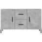vidaXL Sideboard Betongrau 100x36x60 cm Holzwerkstoff vidaXL Sideboard Betongrau 100x36x60 cm Holzwerkstoff