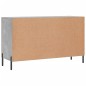 vidaXL Sideboard Betongrau 100x36x60 cm Holzwerkstoff vidaXL Sideboard Betongrau 100x36x60 cm Holzwerkstoff