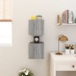 vidaXL TV-Wandschränke 2 Stk. Grau Sonoma 30,5x30x30 cm vidaXL TV-Wandschränke 2 Stk. Grau Sonoma 30,5x30x30 cm