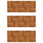 Terrassenfliesen 30er Set Vertikales Muster 30 x 30 cm Akazie Terrassenfliesen 30er Set Vertikales Muster 30 x 30 cm Akazie
