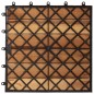 Terrassenfliesen 30er Set Vertikales Muster 30 x 30 cm Akazie Terrassenfliesen 30er Set Vertikales Muster 30 x 30 cm Akazie