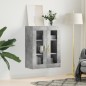vidaXL Wandschrank Betongrau 69,5x34x90 cm vidaXL Wandschrank Betongrau 69,5x34x90 cm