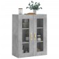 vidaXL Wandschrank Betongrau 69,5x34x90 cm vidaXL Wandschrank Betongrau 69,5x34x90 cm
