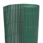 vidaXL Gartenzaun Doppelseitig 110x400 cm Grün vidaXL Gartenzaun Doppelseitig 110x400 cm Grün