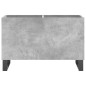 vidaXL Plattenschrank Betongrau 74,5x38x48 cm Holzwerkstoff vidaXL Plattenschrank Betongrau 74,5x38x48 cm Holzwerkstoff