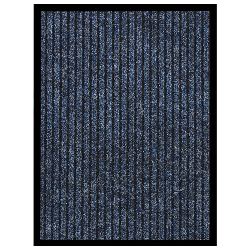 vidaXL Fußmatte Blau Gestreift 40x60 cm vidaXL Fußmatte Blau Gestreift 40x60 cm