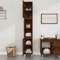 vidaXL Badschrank Braun Eichen-Optik 30x30x190 cm Holzwerkstoff vidaXL Badschrank Braun Eichen-Optik 30x30x190 cm Holzwerkstoff