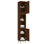 vidaXL Badschrank Braun Eichen-Optik 30x30x190 cm Holzwerkstoff vidaXL Badschrank Braun Eichen-Optik 30x30x190 cm Holzwerkstoff