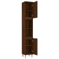 vidaXL Badschrank Braun Eichen-Optik 30x30x190 cm Holzwerkstoff vidaXL Badschrank Braun Eichen-Optik 30x30x190 cm Holzwerkstoff