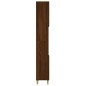 vidaXL Badschrank Braun Eichen-Optik 30x30x190 cm Holzwerkstoff vidaXL Badschrank Braun Eichen-Optik 30x30x190 cm Holzwerkstoff