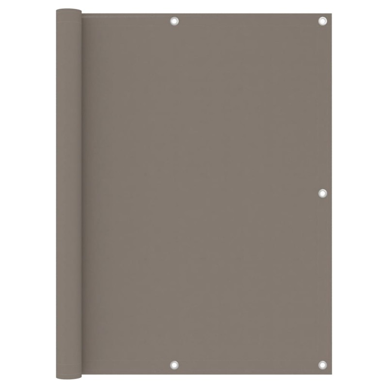 vidaXL Balkon-Sichtschutz Taupe 120x300 cm Oxford-Gewebe vidaXL Balkon-Sichtschutz Taupe 120x300 cm Oxford-Gewebe