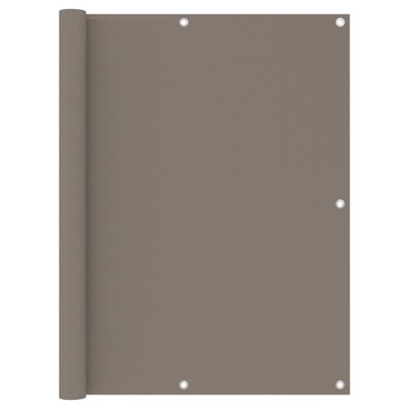 vidaXL Balkon-Sichtschutz Taupe 120x300 cm Oxford-Gewebe