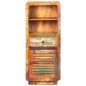 vidaXL Highboard 45x32x110 cm Altholz Massiv vidaXL Highboard 45x32x110 cm Altholz Massiv